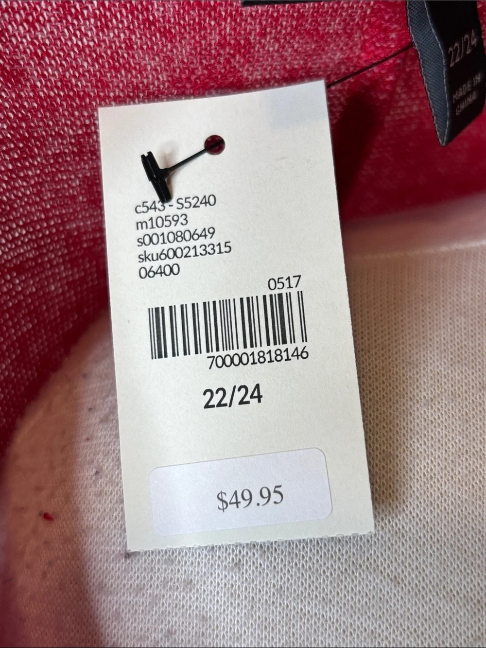 Lane Bryant Red Sleeveless Midi Dress - Picture 9 of 11